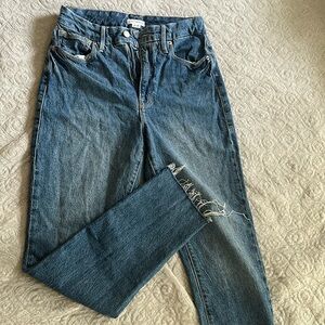 Good American Straight Leg Jeans